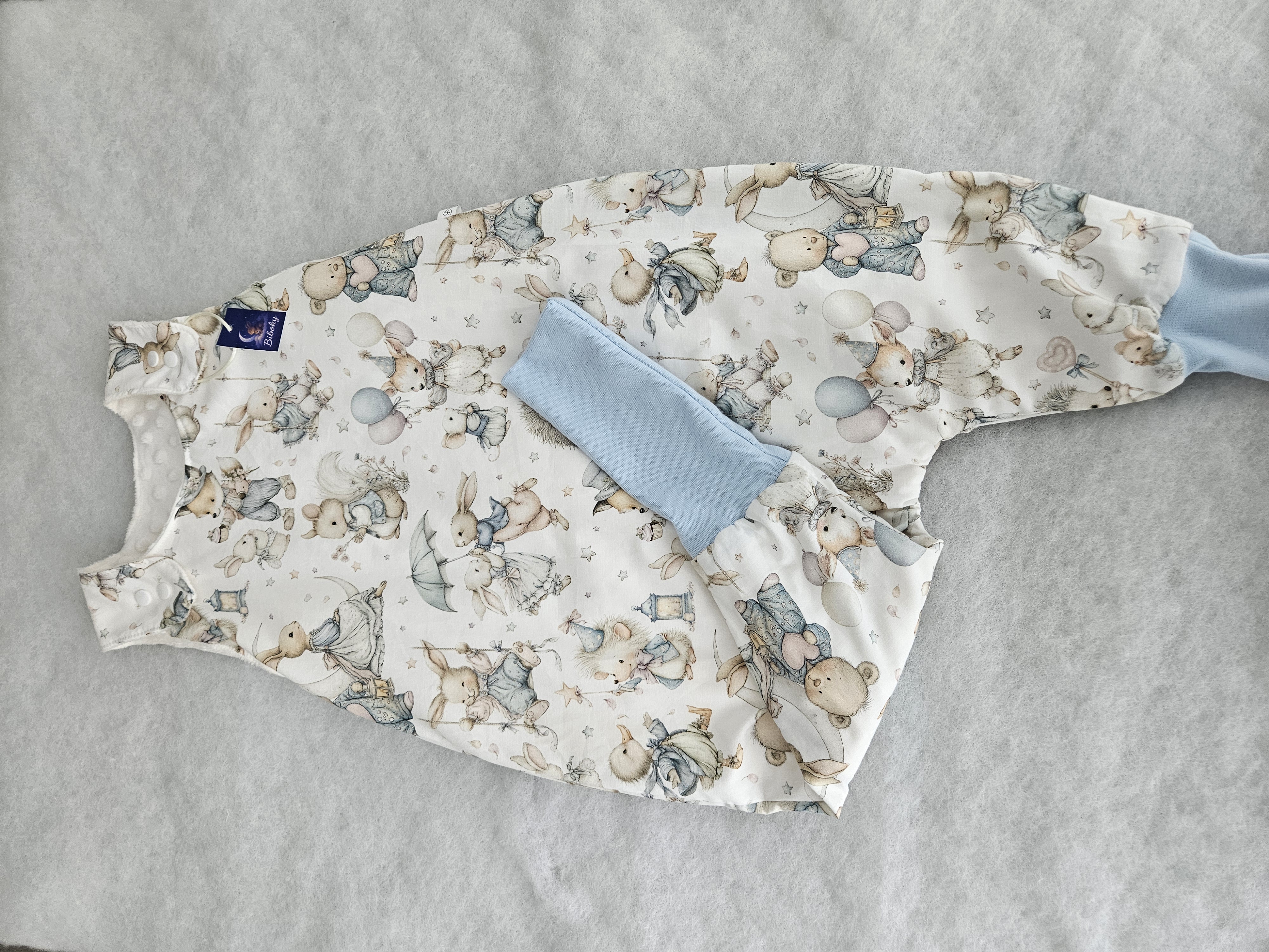 Téli tipegő hálózsák nyuszi