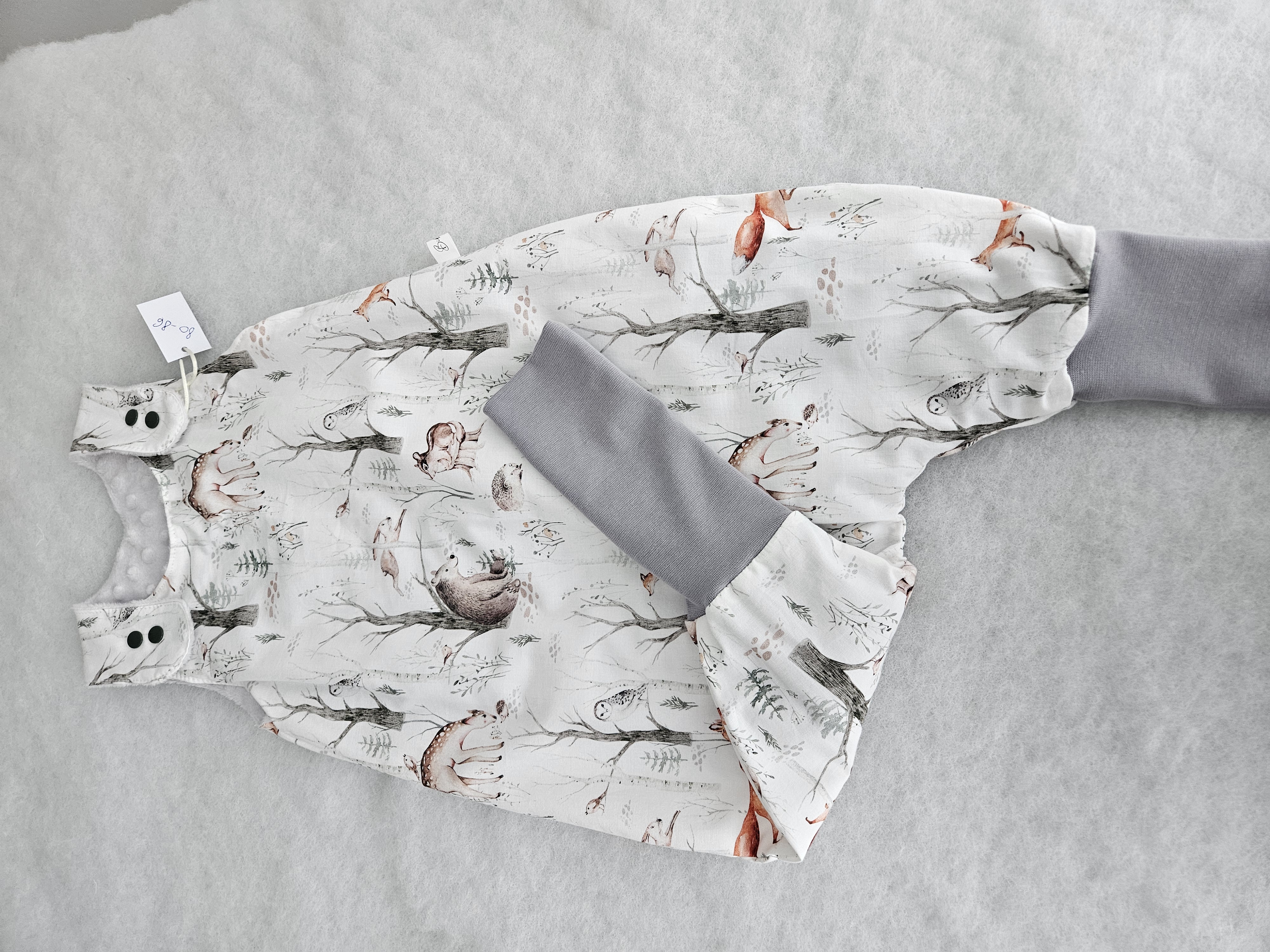 Téli tipegő hálózsák erdei állatok